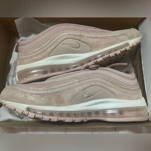 Air Max 97’s “Pink Sand” Woman’s size 11 mens size 9.5